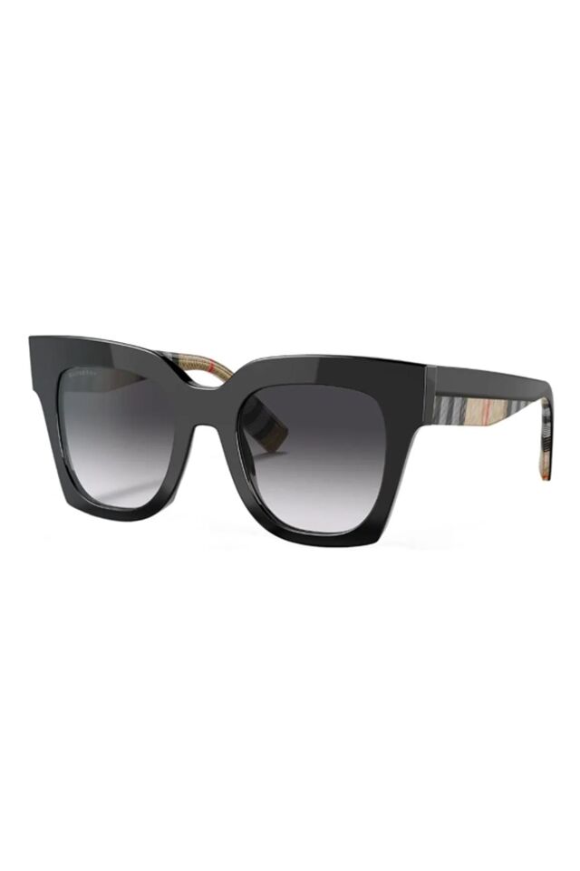 Burberry Mod 4364 C.3942/8G Siyah Kırçıllı Kadın Güneş Gözlüğü