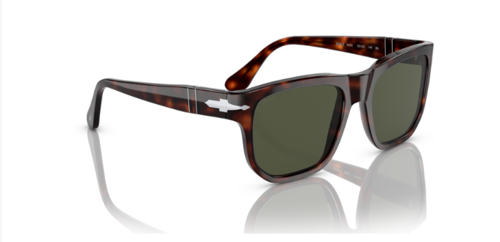 Persol Mod.3306-S C.24/31 52-20 Kahverengi Kırçıllı Erkek Güneş Gözlüğü